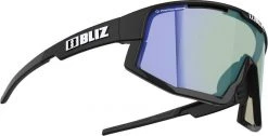 Bliz Vision Nano Photochromic Sunglasses - Matt Black/Brown Blue M for Sunglasses
