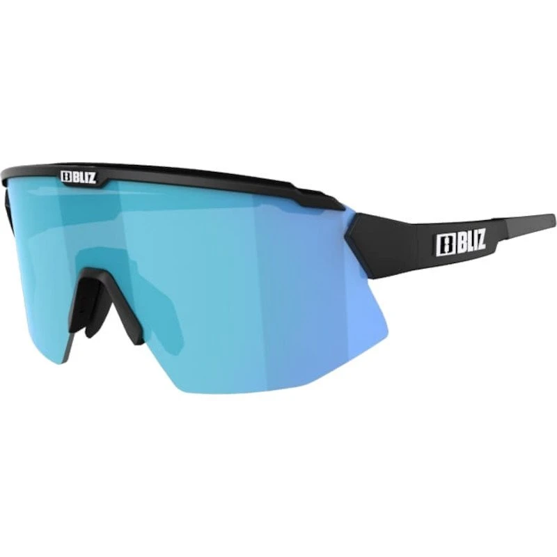 Bliz Breeze Sunglasses - Matt Black/Brown Blue Lens for Sunglasses