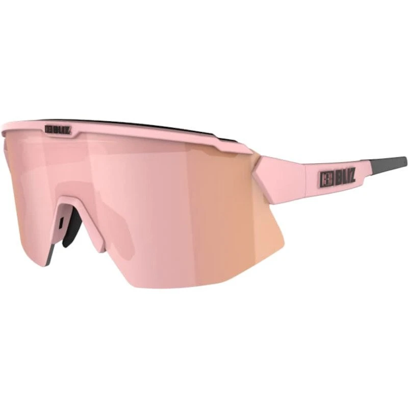 Bliz Breeze Sunglasses - Matte Powder Pink/Brown Rose Lens for Sunglasses