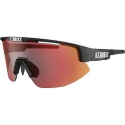 Bliz Matrix Sunglasses - Black/Brown Red Lens for Sunglasses