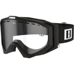Bliz Edge Drop MTB Goggles - Matt Black/Clear Lens for Sunglasses