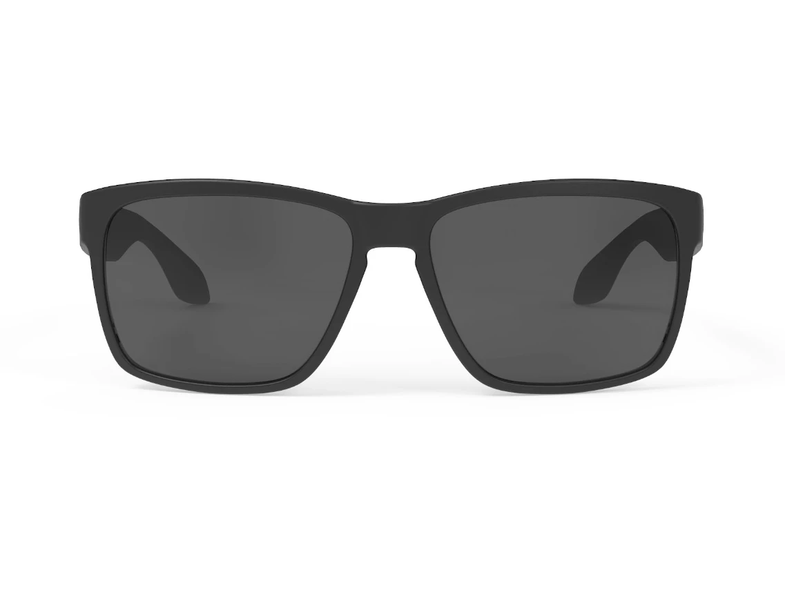 Rudy Project Spinhawk Sunglasses - Matte Black Polar 3FX Grey Lase for Casual/Lifestyle Glasses - Image 2