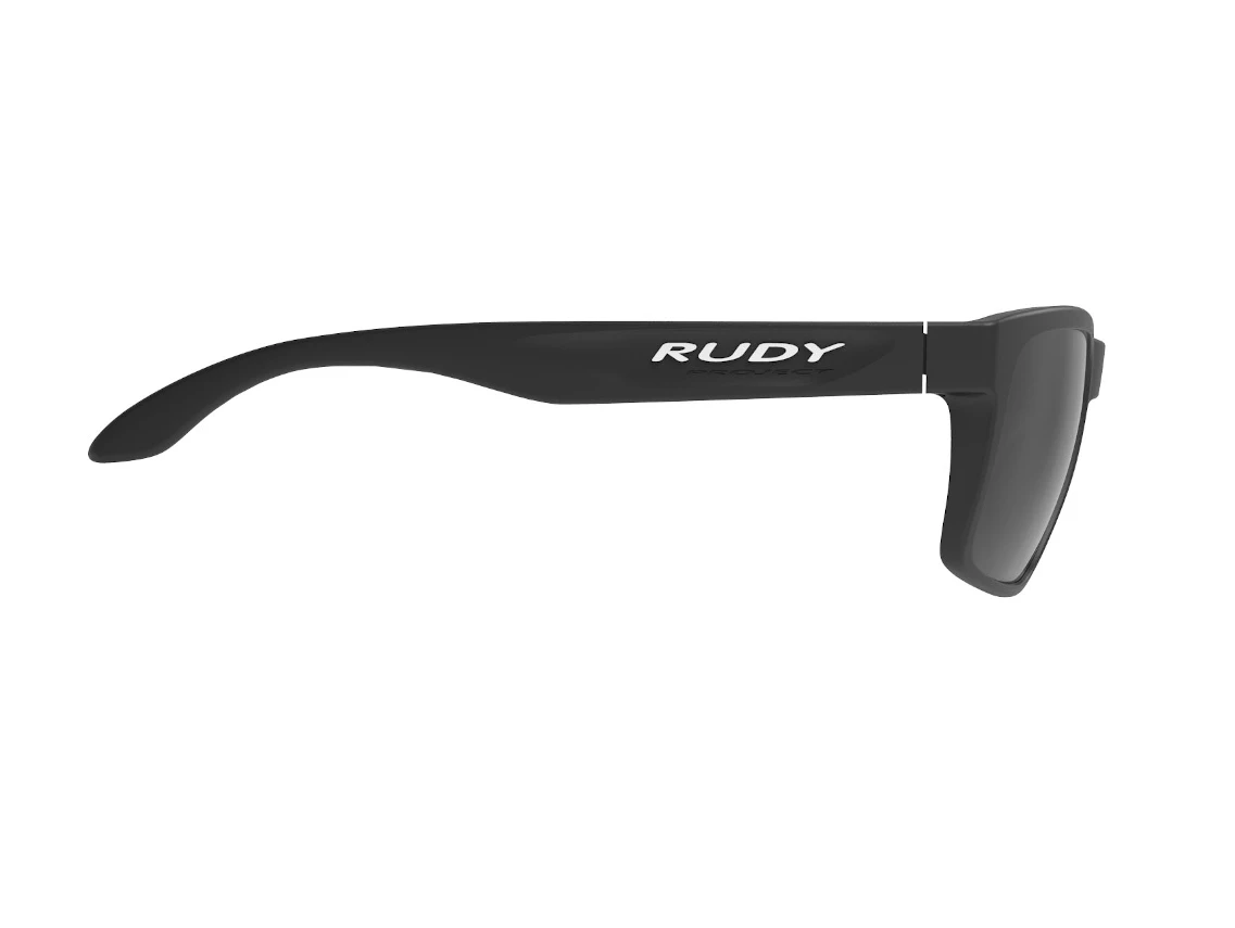 Rudy Project Spinhawk Sunglasses - Matte Black Polar 3FX Grey Lase for Casual/Lifestyle Glasses - Image 4
