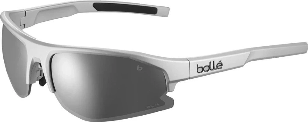 Bolle Bolt 2.0 Sunglasses - Silver Matte/Volt+ Cold White Polarise for Sunglasses - Image 2