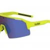 Bolle C-Shifter Sunglasses Acid Yellow Matte/Brown Blue Lens for Sunglasses