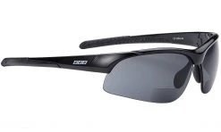 BBB BSG-49 Impress Reader +2.5 Sport Glasses - Black Frame Smoked for Sunglasses