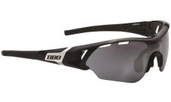 BBB BSG-50 Summit Sport Glasses - Glossy Black Frame Smoked Lens for Sunglasses