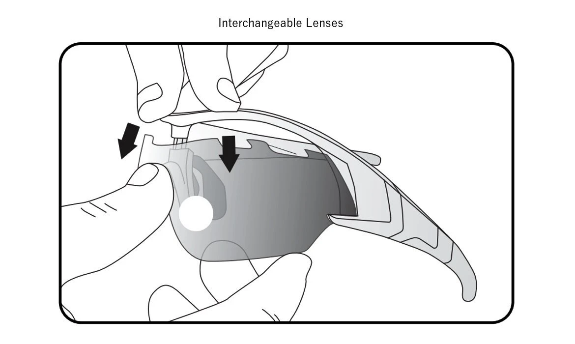 BBB BSG-50 Summit Sport Glasses - White Frame Smoked Lens for Sunglasses - Image 5