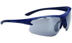 BBB BSG-52 Impulse Sport Glasses - Matt Dark Blue Frame Smoked Len for Sunglasses