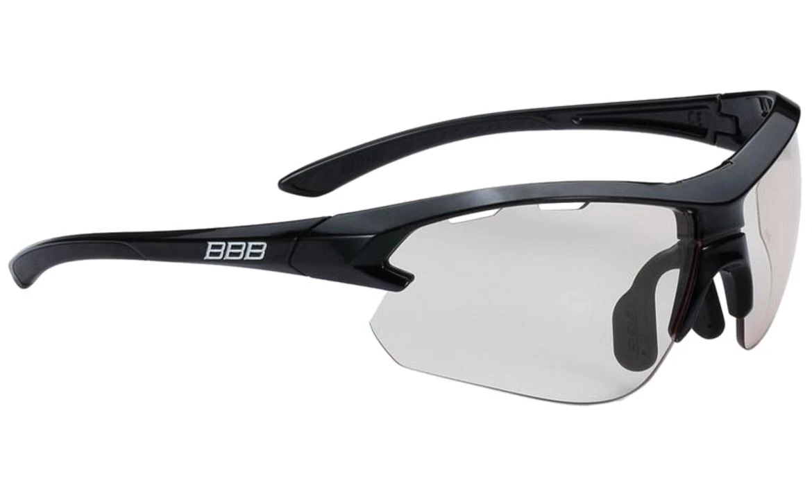 BBB BSG-52 Impulse Sport Glasses - Black Frame Photochromic Lens for Sunglasses