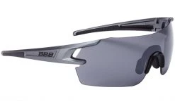 BBB BSG-53 FullView Sport Glasses - Grey Frame Smoked Lens for Sunglasses