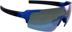 BBB Fullview Sports Glasses - Glossy Cobalt Blue Frame Smoke Lens for Sunglasses