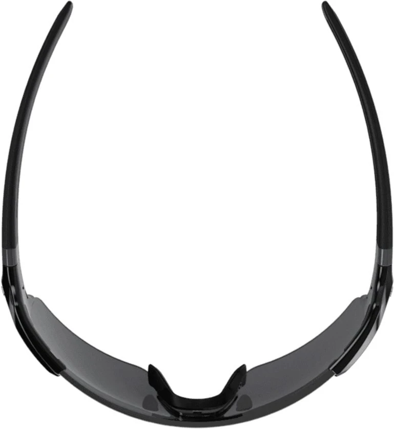 BBB Fullview Sports Glasses - Glossy Black Frame Smoke Lens for Sunglasses - Image 5