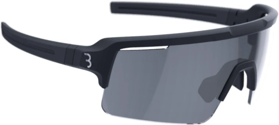 BBB Fuse Sunglasses - Matte Black Frame Smoke Flash Mirror Lens for Sunglasses - Image 2