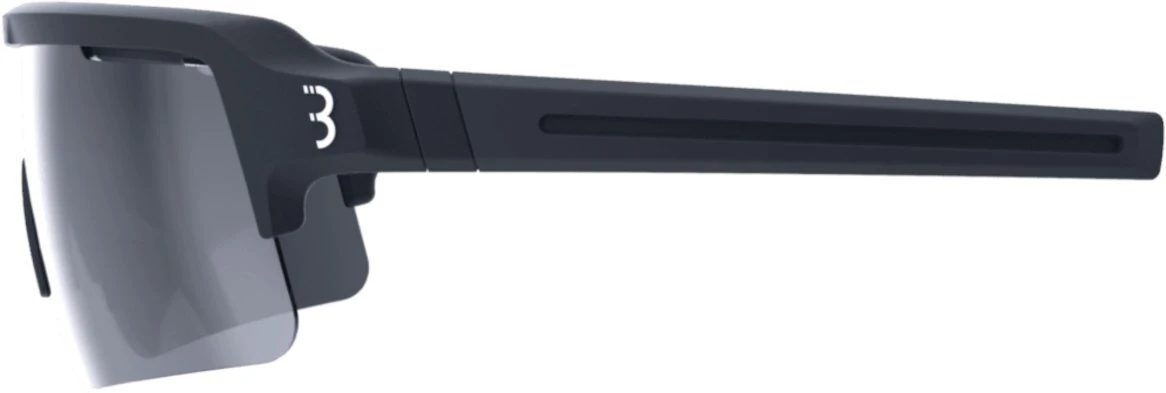 BBB Fuse Sunglasses - Matte Black Frame Smoke Flash Mirror Lens for Sunglasses - Image 3