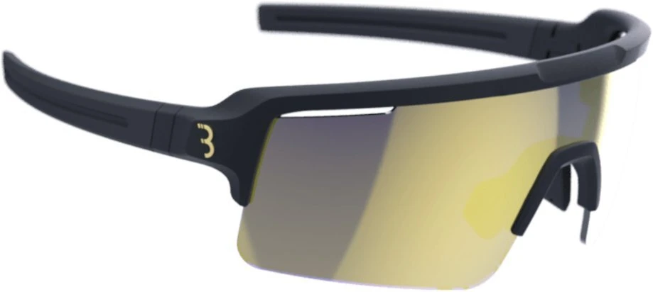 BBB Fuse Sunglasses - Matte Black Frame Gold Lens for Sunglasses - Image 2