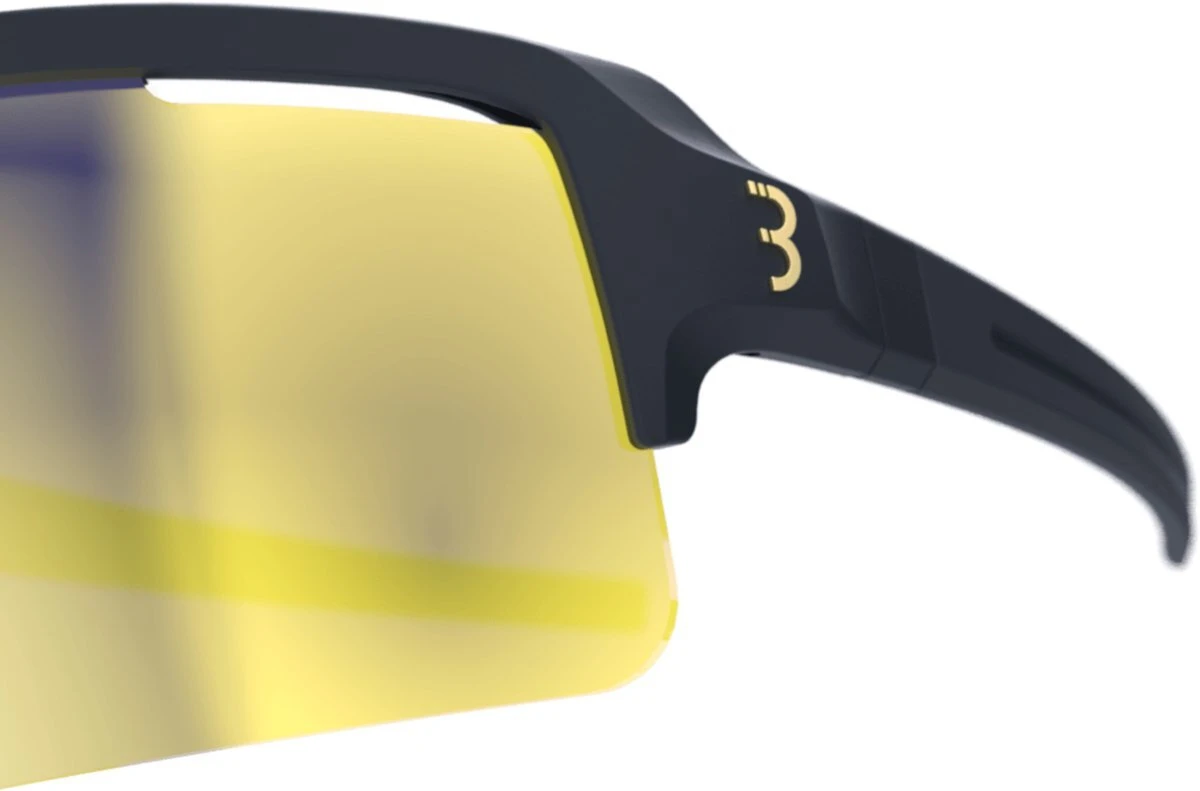 BBB Fuse Sunglasses - Matte Black Frame Gold Lens for Sunglasses - Image 5
