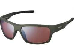 Shimano Pulsar Sunglasses - Bronze Green/Ridescape High Contrast L for Sunglasses