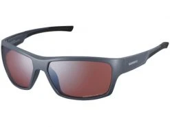 Shimano Pulsar Sunglasses - Dark Grey/Ridescape High Contrast Lens for Sunglasses