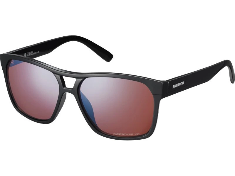 Shimano Square Sunglasses - Black/Ridescape High Contrast Lens for Sunglasses